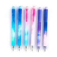 3pcs Cute Star Plastic Gel Pen Lovely Kawaii Jelly Gift Black For Kids Random Pen Ink M5G8