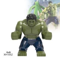 Xh1052 Hulk Avengers Mini Figures Marvel Heroes บล็อคตัวต่อของเล่นสําหรับเด็ก