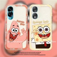 Phone Case เคส Honor90 Honor 90 Lite 5G Honor X5 Huawei Nova Y71 SpongeBob เคสโทรศัพท์รูปการ์ตูนใสราคาไม่แพงกรอบซิลิโคนนิ่ม2023