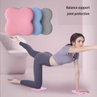 ㍿☄✴ Yoga kneeling mat thickened flat support mat knee pad portable elbow pad yoga mat sports fitness