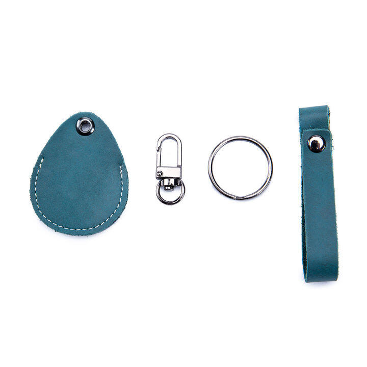 cw-cow-leather-card-holder-keychain-key-ring-door-lock-access-tags-id-card-case-keychain-access-card-bag-key-tag-ring