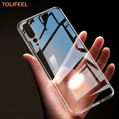 TOLIFEEL Case For Huawei P20 Lite Soft Silicone TPU Clear Fitted Bumper Cover For Huawei P20 P20 Pro Transparent Back Case