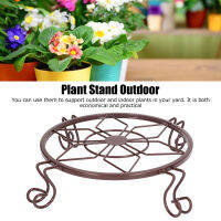 2PCS Heavy Duty Potted Holder ขาตั้งพื้นยืนป้องกันสนิมอลูมิเนียมอัลลอยด์ที่วางกระถางต้นไม้สำหรับระเบียง Indoor