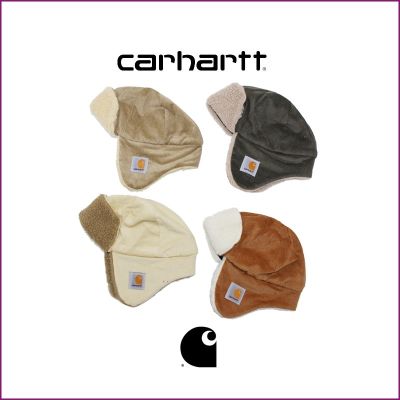 ¤ Carhartt Carhartt เด็กสาว Lei Fang S หมวก Corduroy เส้นใยขนแกะที่ปิดหูเด็กหมวกอบอุ่น