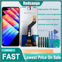 Redsange 6.82 ต้นฉบับสำหรับ Infinix Hot 30 Play NFC จอสำรองสัมผัสหน้าจอ LCD X6835B ประกอบ Digitizer พร้อมกรอบสำหรับ X6835B