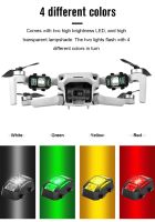 For DJI FPV/Mavic Air 2S Universal Rechargeable Colorful Flashing Signal Warning Arm Light for DJI FPV/Mavic Air 2S Accessories