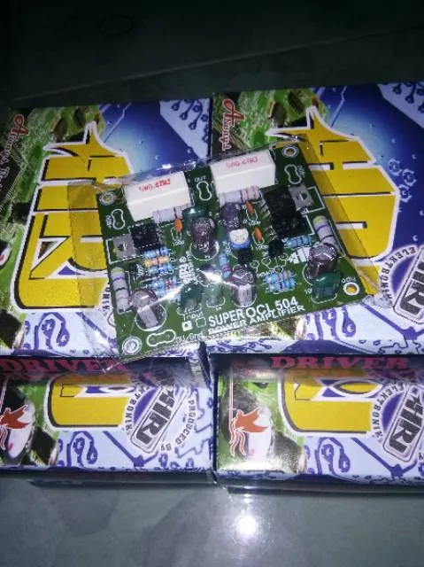 Super OCL 504 Transistor Drivers Power Amplifier for Electronic