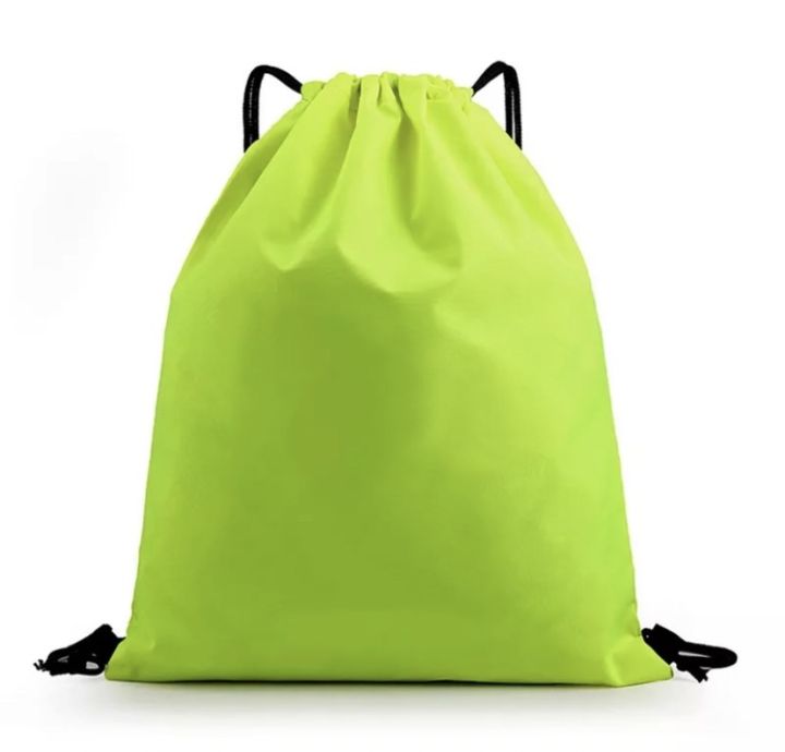 กระเป๋าเป้หูรูดใส่ชุดว่ายน้ำ-หรือใส่รองเท้า-กระเป๋าเป้สะพายหลังแบบหูรูด-กระเป๋าเป้หูรูดสะพายหลัง-กระเป๋าผ้าหูรูด-dby132