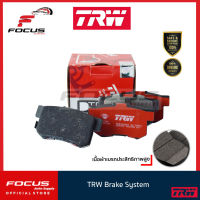 TRW ผ้าดิสเบรกหลัง Honda Accord G9 ปี13-18 CRV G3 ปี08-13 G4 ปี13-16 เกรด DTEC / ผ้าเบรก ผ้าเบรค / GDB3438DT