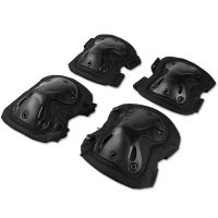 Military Tactical Knee Pads Aldult Sport Kneepad Skate Scooter Protective Elbow Pads Set Electric Bottle Motorcycle Knee Pads