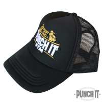 Punch it Gym Trucker Cap black