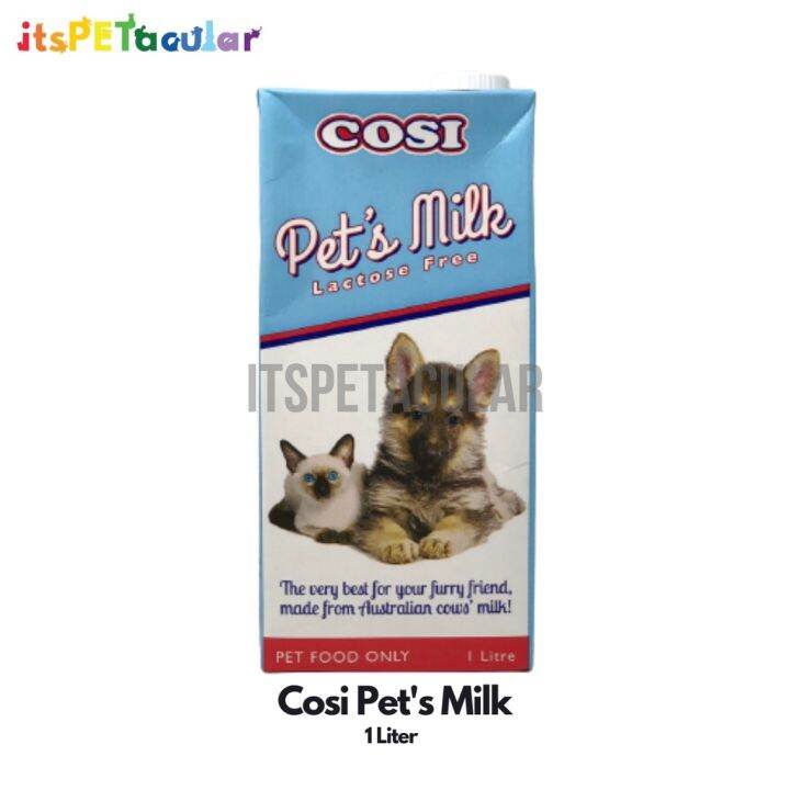 COSI Pet's Milk Lactose Free 1L (Milk for Dogs and Cats) Made in