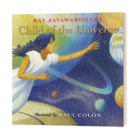 Milu Child Of The Universe ปกแข็งสมุดวาดภาพระบายสีสำหรับเด็กหนังสือภาษาอังกฤษดั้งเดิม