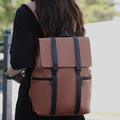 New Vintage Women Leather Designer Backpack Large Capacity Travel Backpacks Multifunction Shoulder Bags School Bags for Girls