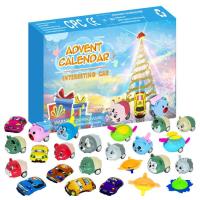 Christmas Countdown Calendar Toys Fun Animal Car Advent Calendar Creative Props Gifts for Children Accessories Random Color heathly