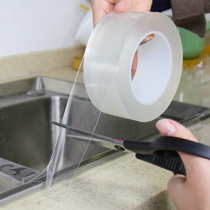 เทปกาวในอ่างล้างจานกันน้ำช่องเสียบสำหรับใช้ในบ้าน-เทปกาวในตัวอุปกรณ์กาวใสน้ำในตัว