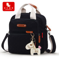 High Level Canvas Colorful Mommy Diaper Bag Baby Nappy Bags Maternity Mommy Women BackpackHandbagMessenger Three-In-One Bag