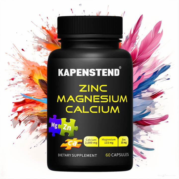 Zinc Calcium Magnesium Capsules Support bone health,joint lubrication