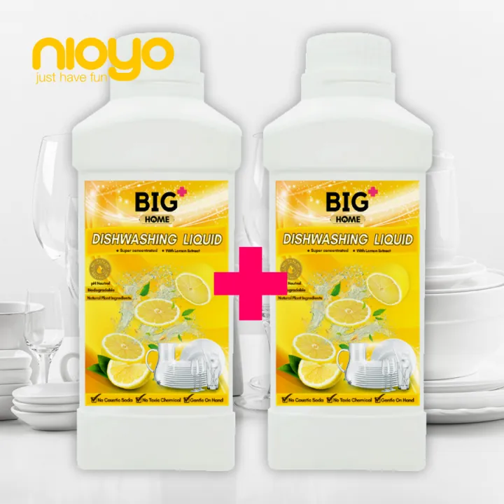 Dishwashing Liquid 2 Litre Super Concentrated pH Neutral Natural