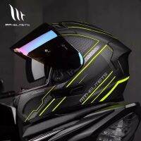 【LZ】⊙☸  Capacete de motocicleta KRE Fiber Glass Full Face para homens e mulheres capacete de motocicleta lente dupla 4 estações novo 2022