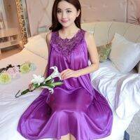 --SY23726❄♚ iatn silk ghtdress for womens sexy and terg jamas Xia si lace large swg sol home clot on behalf of delivery