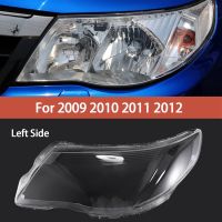 Car Headlight Lens Cover Headlight Lampshade Auto Light Shell for Subaru Forester 2009 2010 2011 2012 Left