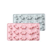 GL-แม่พิมพ์ ซิลิโคน รูปไดโนเสาร์ 15 ช่อง (คละสี) Dinosaur silicone mold