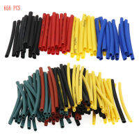 656 Pcs (328*2) Heat Shrink Tubing 2:1 Polyolefin Shrinking Waterproof Electrical Wire Cable Wrap Assortment Electric Insulation Heat Shrink Tube Kit Insulated Sleeving Tubing Set (8 Sizes, 5 Colors)