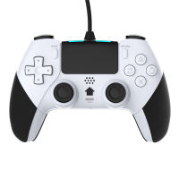 Usb Wire-Control Gamepad Controller ใช้งานร่วมกับ PS4จอยสติ๊ก Gamepads พร้อมฟังก์ชั่นการสั่นสะเทือน6แกน