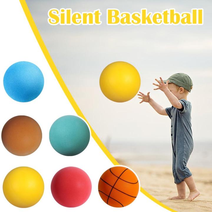 No. 3 No. 5 No. 7 Odourless Silent Ball Silent Clap Ball Children's Indoor  Training Silent Basketball