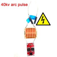 ☋ 40KV arc pulse High Voltage Transformer Ignition Coil Inverter Driver Board Fume purifier negative ion generator DC 6.5V 15V 12V