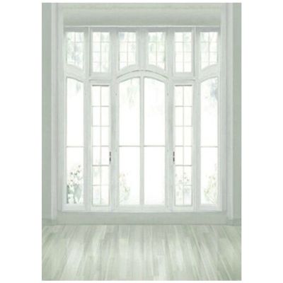 3x5FT European Window Floor White Art Photography Backdrop Studio Background