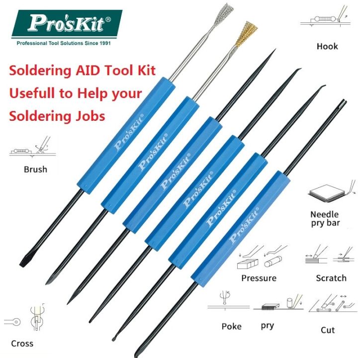 sotota-proskit-เครื่องมือช่วยบัดกรี-เครื่องมือช่วยบัดกรีแหนบบัดกรีเครื่องมือช่วยในการบัดกรีชุดทำงานบัดกรี-dp-3616