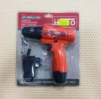 Hatto ชุด สว่าน ไร้สาย Cordless Driller HT-DRILL-12V ปรับซ้าย ขวา เจาะปูน ไม้