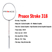 Vợt Cầu Lông Proace Stroke 318 1 vợt 1 túi Ảnh thật Có bảo hành Có sẵn Rẻ