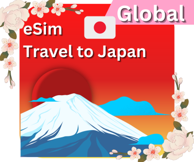 eSim ท่องเที่ยวไปญี่ปุ่น