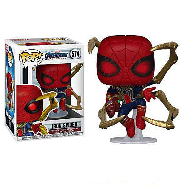 Funko Pop Marvel Avengers Endgame Sắt Spiderman Đồ Chơi Siêu Anh Hùng Spider  Man Với Găng