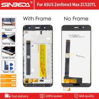 5.2Quot; Lcd สำหรับจอแสดงผล Lcd แบบสัมผัสหน้าจอ Asus Zenfone3 Max Zc520tl Withframe Digitizer อุปกรณ์เสริมสำหรับ Asus Zenfone3 X008d สูงสุด