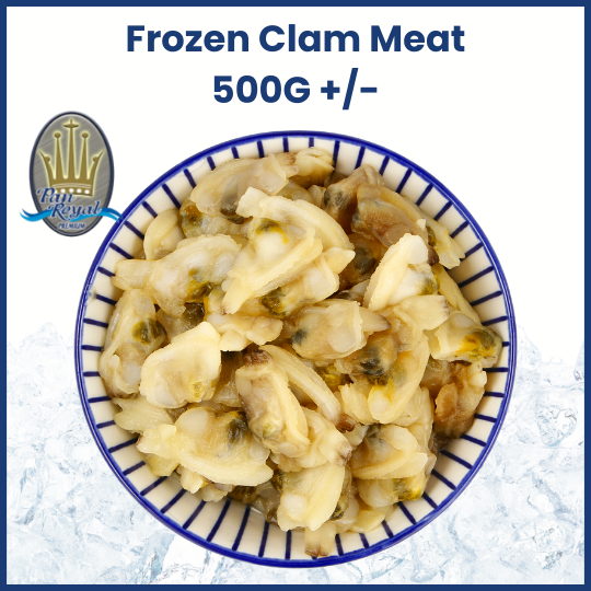 [PAN ROYAL] Frozen Clam Meat (500g+/) 蛤蜊肉 Lazada Singapore