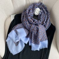 【Miki Xinyuan】2021ฤดูใบไม้ร่วงฤดูหนาวผู้หญิงชายหาดคุณภาพ Shawlscarf Ladyscarves ผ้าพันคอ Pashmina Wrap Hijab Muffler