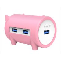 Orico น่ารัก Usb หมู3.0 Hub Usb หลากหลาย Splitter 3พอร์ต Usb Tf การ์ดรีดเดอร์ Sd อะแดปเตอร์สำหรับคอมพิวเตอร์อุปกรณ์เสริม