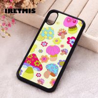 ﹍ Iretmis 5 5S SE 2020 Phone Cover Case for iPhone 6 6S 7 8 Plus X Xs XR 11 12 13 MINI 14 Pro Max Rubber Silicone groovy shroom