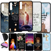 อ่อนนุ่ม Phone ปก เคสโทรศัพท์ J178 N50 Christian Bible Verse Jesus Christ Coque หรับ OPPO A3S A5 A9 A7 A5S A37 Neo 9 A17K A83 A1 A92 A72 A52 F5 F7 F9 A7X A54 A12 A15 A16 A15S A16S A56 A55 F11 Pro A94 4G A95 A53S A39 A57 A17 ซิลิโคน Casing