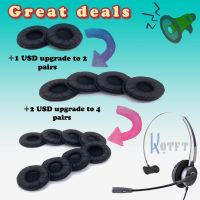 ◙ Earpads Velvet Replacement for plantronics SupraPlus HW251N HW261N Headphones Earmuff Earphone Sleeve Headset Repair