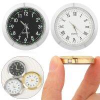 ❒✇ Gifts Car Accessories Auto Ornament Mechanics Quartz Clocks Digital W atch Car Automobiles Internal Stick-On Mini Clock