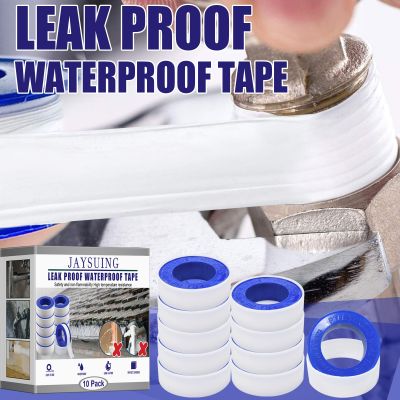 New Household leaking waterproof raw material tape Pure teflon material water pipe faucet waterproof sealing tape Adhesives Tape