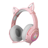 ONIKUMA GAMING HEADSET K9 PINK 7.1 GMH-000422