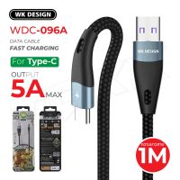 WK WDC-096 (Black) Cable 1M สายชาร์จ สายชาร์จไทป์ซี Type C 5A Elephant ของแท้100%