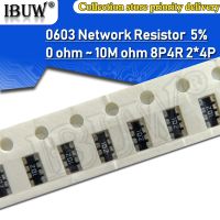 【LZ】 100pcs 0603x4 8P4R 2x4P Network Resistor SMD array 0   910 ohm 1K   910K 2K 2.2K 4.7K 10K 22K 47K 100K 1M 1 10 100 220 470 ohms