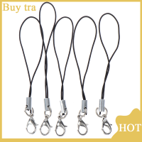 [Buytra] 10pcs lanyard พวงกุญแจสำหรับ USB Flash Drive สายคล้องคอสีดำ